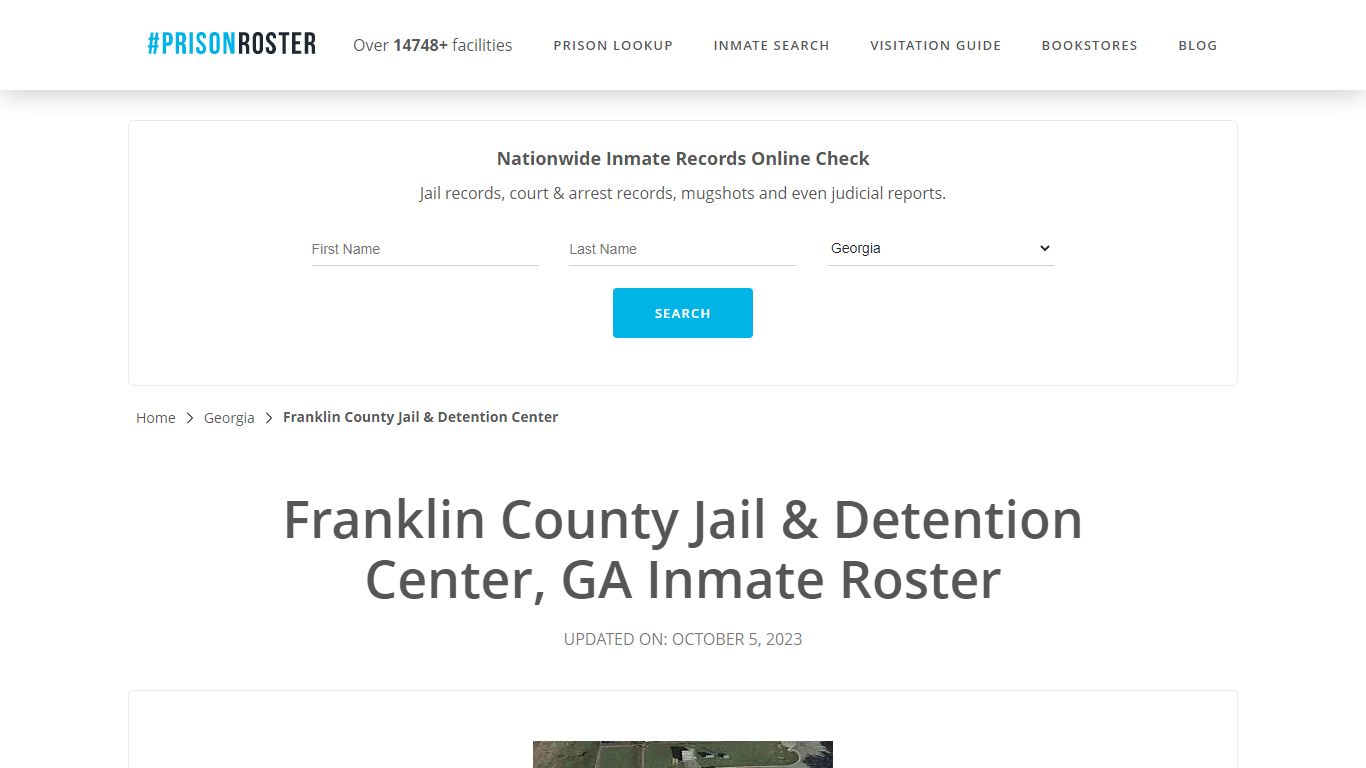 Franklin County Jail & Detention Center, GA Inmate Roster - Prisonroster